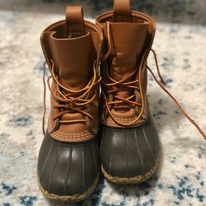 L.L. Bean 8 inch duck boots
